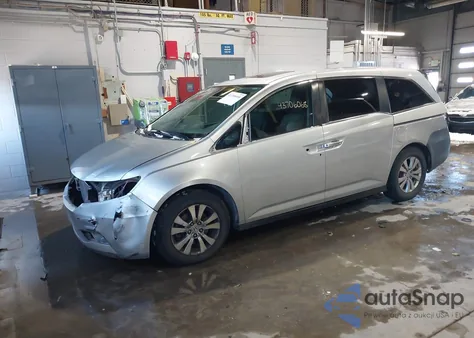 2015 Honda Odyssey Ex-L z USA, uszkodzony, nr VIN 5FNRL5H67FB114978